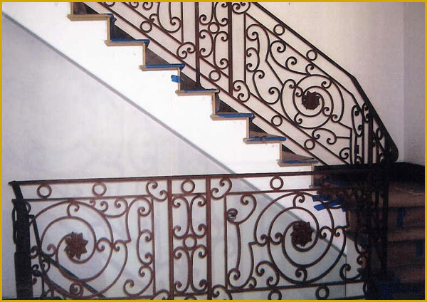 Ornamental Wrought Iron Railing - Riverside, CA